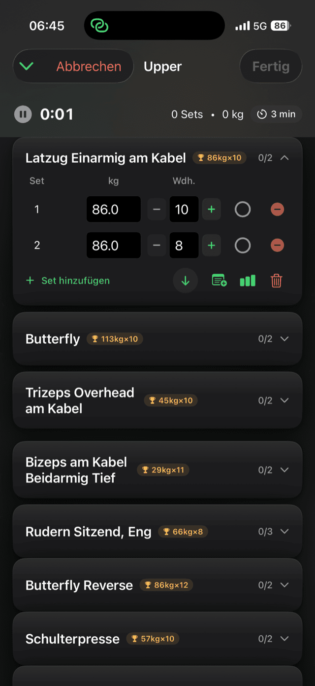 Workout-Log